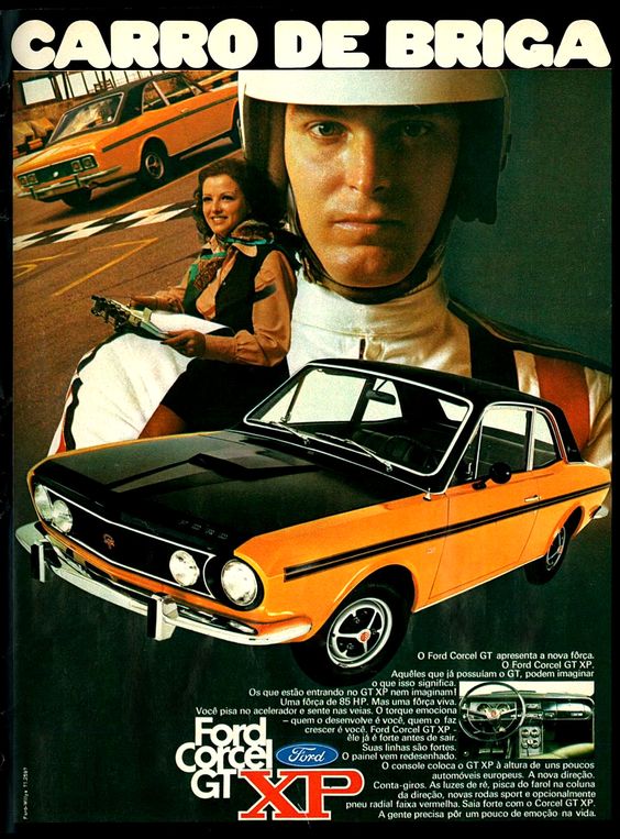 Propaganda <em>Ford Corcel GT XP</em>